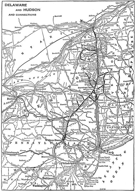 Delaware And Hudson Railway The Bridge Line