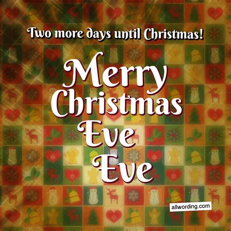 Days Till Christmas Eve 2024 Edin Doralynne