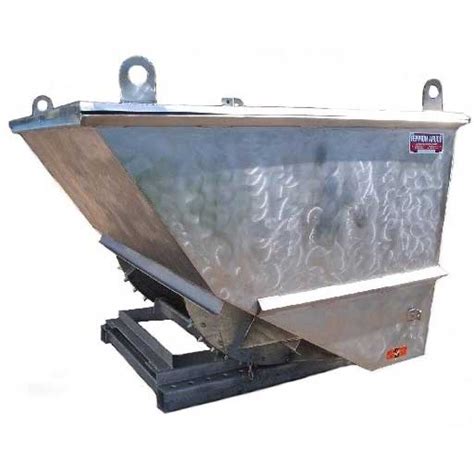 Steel Hopper Steel Self Dumping Hoppers Roura Material Handling