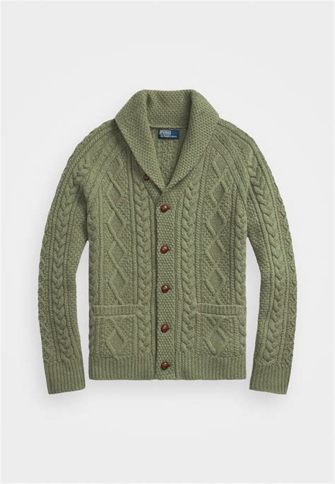 Polo Ralph Lauren Long Sleeve Cardigan Cardigan Woodland Heather