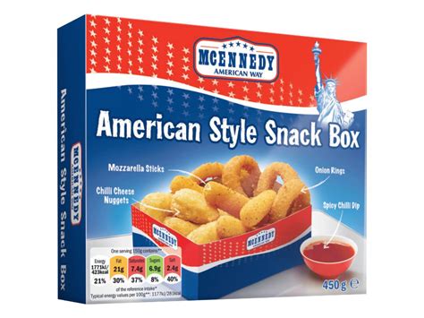 MCENNEDY American Style Snack Box Lidl Northern Ireland Specials