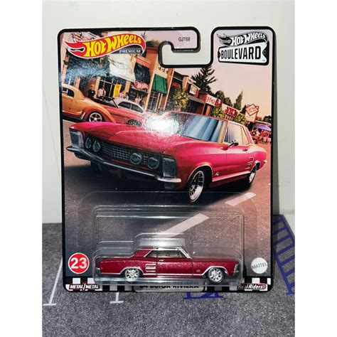全新未拆 風火輪 Hot Wheels 林蔭大道 別克 Buick Riviera 膠胎 蝦皮購物