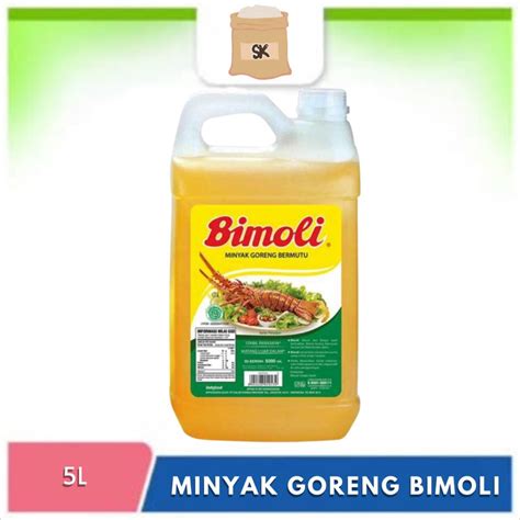 Jual 5 L Minyak Goreng Bimoli | Shopee Indonesia