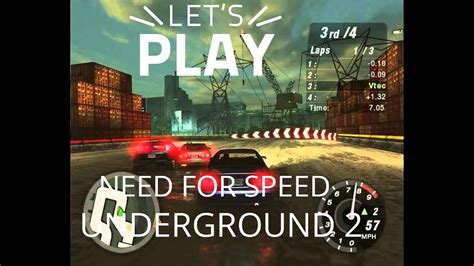 Need For Speed Underground 2 Honda Civic 1 Street X Race Youtube