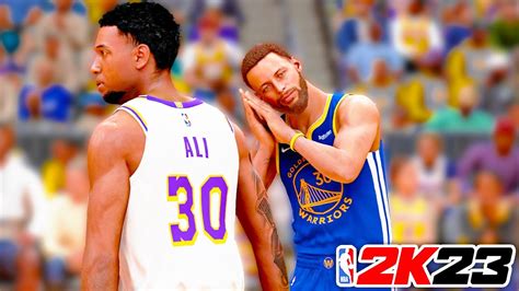 Nba 2k23 Mycareer Ps5 37 Steph Curry Night Night Celebration Youtube