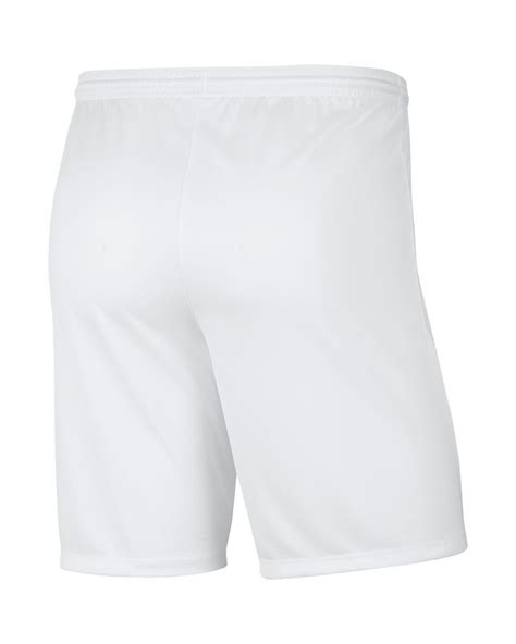 Short Nike Park III Pour Homme BV6855 104 Blanc Bleu Royal