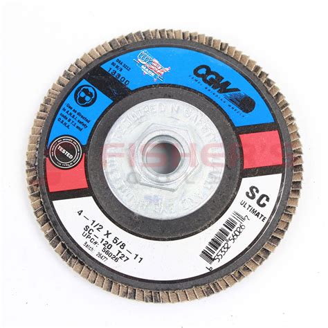 Cgw Silicon Carbide Ultimate Type Flap Disc Grit