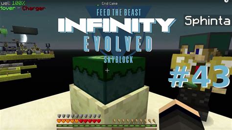 Das Ende The End Minecraft Ftb Infinity Evolved Skyblock Youtube