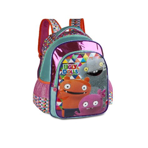 Mochila De Costa Escolar Uglydolls Oficial Verde Clio Style No Shoptime