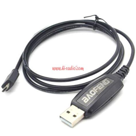 Original Baofeng T1 USB Programming Cable Walkie Talkie