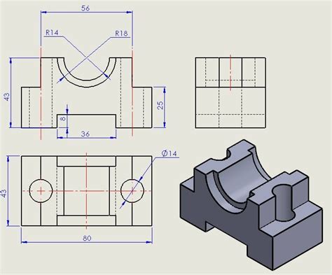 Học Cơ Khí Tổng Hợp Bài Tập Vẽ Kỹ Thuật Cơ Khí