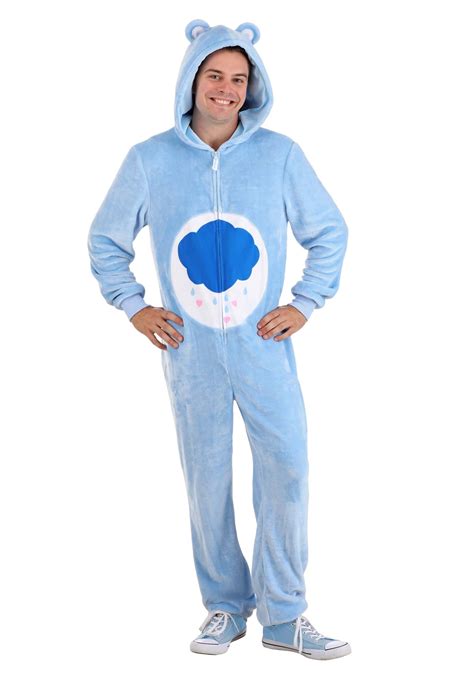 Care Bear Grumpy Bear Onesie For Adults Care Bear Costumes