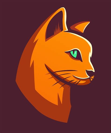 Premium Vector Graceful Feline