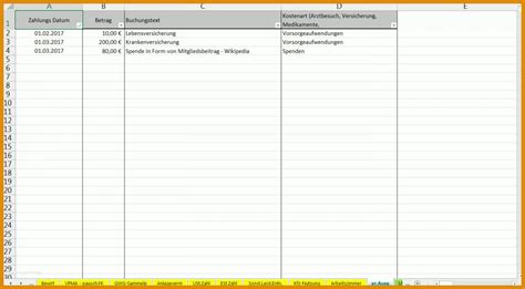Original Excel Vorlage Einnahmen Berschussrechnung E R Pierre