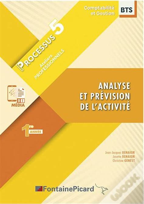 Processus 5 Analyse Et Prévision De L Activité Bts Cg 1e Année