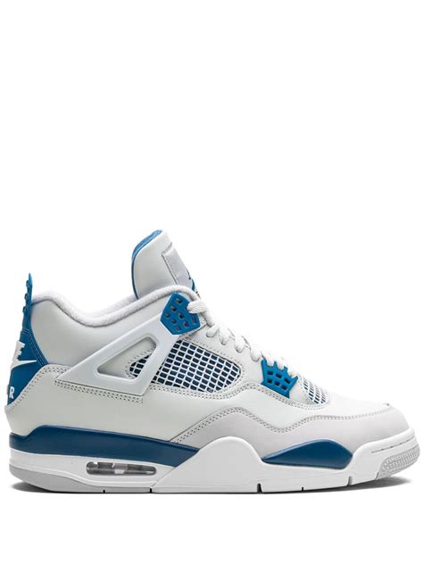 Jordan Air Jordan 4 OG "Military Blue" Sneakers | White | FARFETCH VN