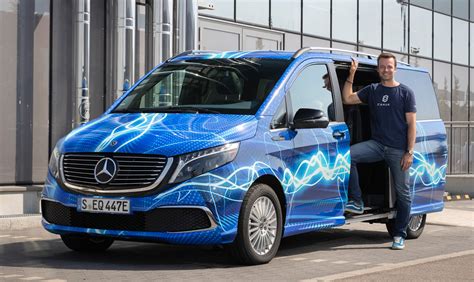 Mitfahrt Im Mercedes Eqv Elektrische V Klasse