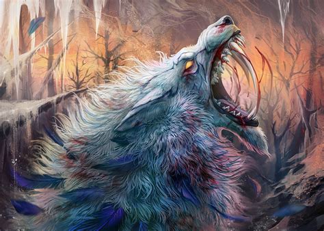 creature, artwork, Werewolf, fantasy art, HD Wallpaper | Rare Gallery