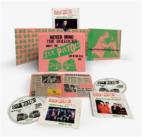 Live In The USA Vinyl CD Releases Sex Pistols The Official Website