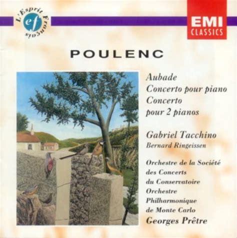 Play Poulenc Aubade Concerto For Piano Concerto For Pianos By