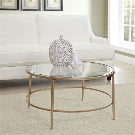 Gold Mirrored Coffee Table | Coffee Table Design Ideas