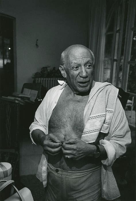 Pablo Picasso 17 By Gjon Mili