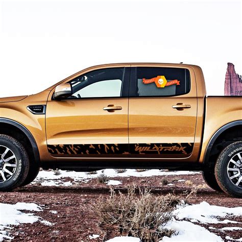 Adesivo Decalcomania Con Grafica A Strisce Laterali Wildtrak Ford