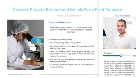 Research Proposal Example and Sample PowerPoint Template - PPTUniverse