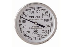 Bimetallic Thermometer AA575R AA475R Tel Tru Manufacturing