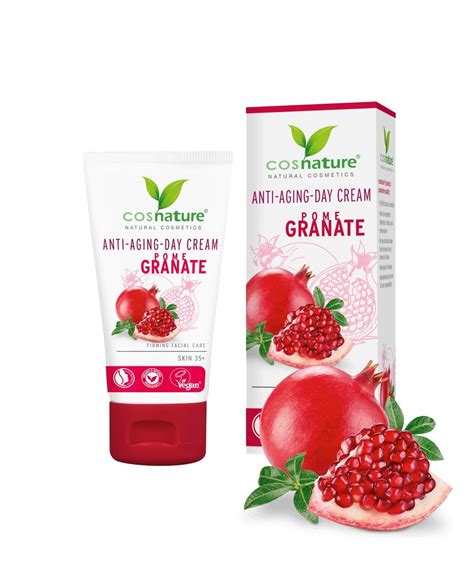 Cosnature naturalny krem anti age na dzień z owocem granatu 50 ml