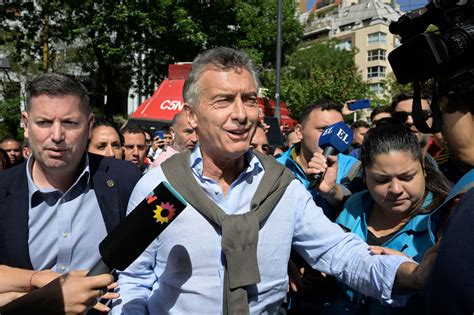 Mauricio Macri Esta elección marca un punto de inflexión para Argentina