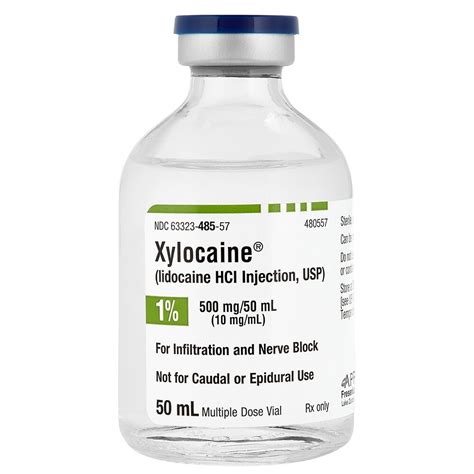 Xylocaine Lidocaine HCl MDV 50mL McGuff