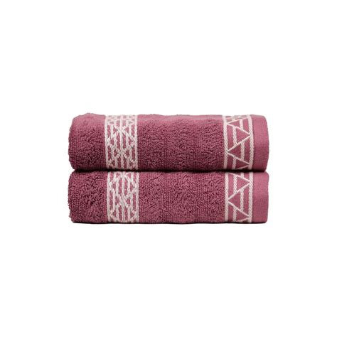 Trident Towel Set Cotton Pcs Hand Towel Set Highly Absorbent