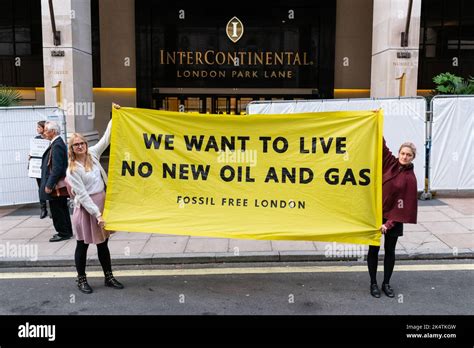 Londres Reino Unido 4 De Octubre De 2022 Los Manifestantes