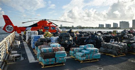 Record drug bust: $1.4 billion worth of cocaine and marijuana offloaded ...