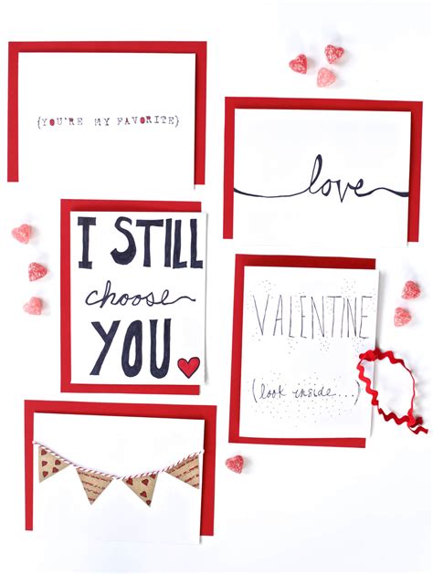 Five Easy Diy Valentine Cards Gimme Some Oven