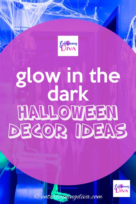 10 Easy DIY Black Light Halloween Decorations