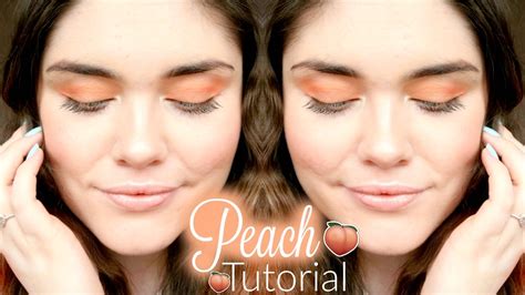 Peach Make Up Tutorial 🍑 Youtube