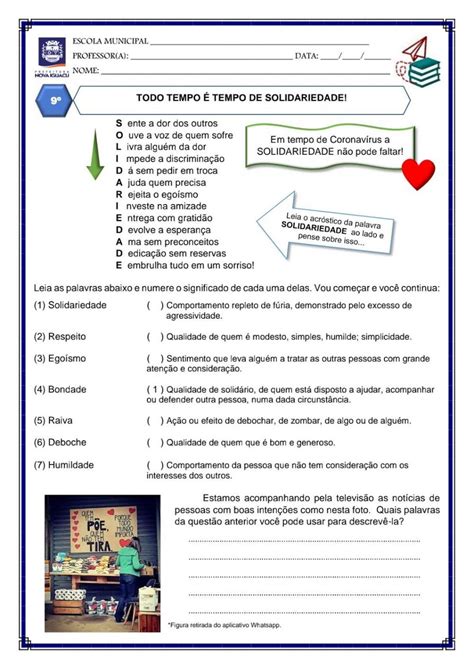 Sugestões De Atividades Para Tutoria - 5