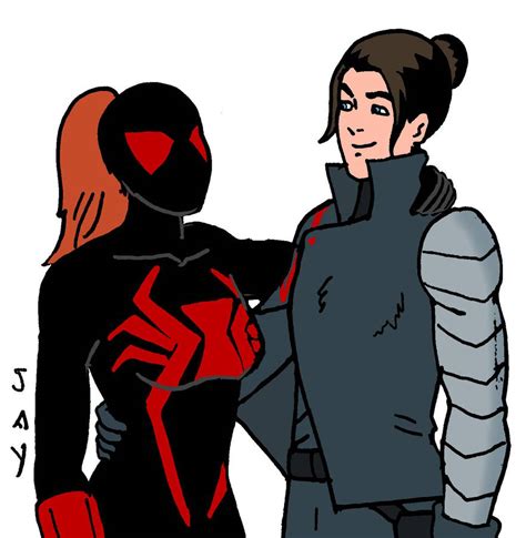 Black Widow and the Winter Soldier by Jasontodd1fan on DeviantArt