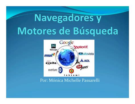 Navegadores Y Motores De B Squeda Ppt