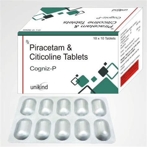 Citicoline Mg Piracetam Mg Osiante Biotech