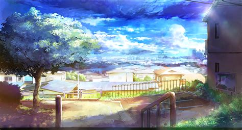 Anime Landscape: City (Anime Background)