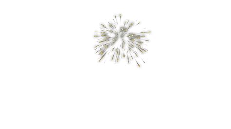 Animated Fireworks  Transparent