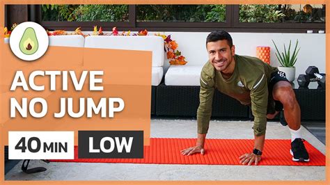 Active No Jump Workout Total Body Minuti Cotto Al Dente Youtube