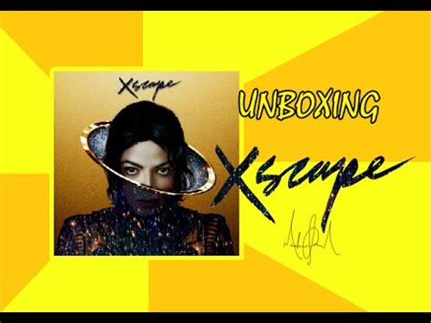 Cd Michael Jackson Xscape Deluxe Edition Unboxing Youtube