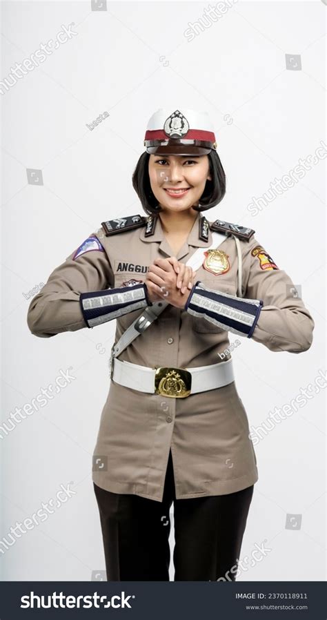 indonesian policewoman   images pictures shutterstock
