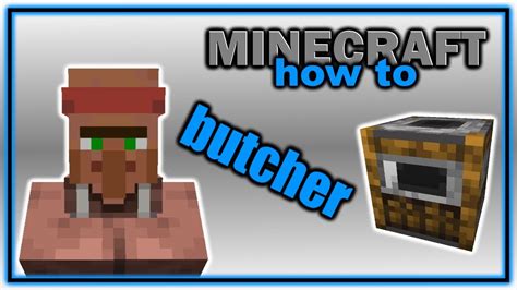 Complete Guide To Butcher Villager Trades Easy Minecraft Villager