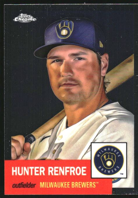 Topps Chrome Platinum Anniversary Hunter Renfroe Nm Mt