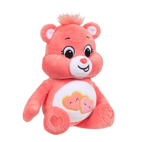 Care Bears 9 Bean Plush Glitter Belly Cheer Bear Soft Huggable